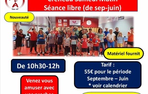 Samedi Ping Loisirs 10h30-12h