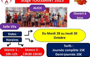 Activité Club Vacances scolaires TOUSSAINT 2025